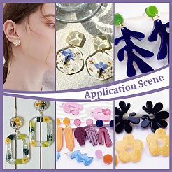 200 pièce de boucles d'oreilles à tige en acier inoxydable 304&nbsp;STAS-UN0062-57