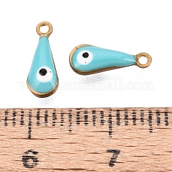 Antike goldene Messing Emaillech&nbsp;KK-Q571-02H
