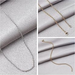 Collar de acero inoxidable 304 con revestimiento al vacío de PVD&nbsp;MAK-UN0001-12