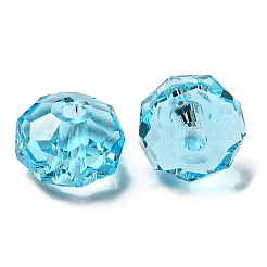 Perle di vetro k9 trasparenti&nbsp;GLAA-E048-02-06