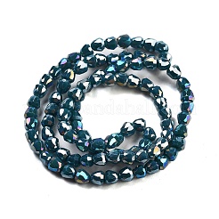 FilI di perline in vetro placcato&nbsp;EGLA-D030-P4mm-B04