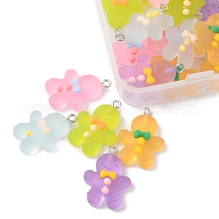 Pendenti in resina trasparente natalizia 20 pz 5 colori&nbsp;RESI-FS0001-41