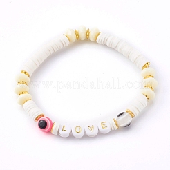 Bracelets de perles pour la saint valentin&nbsp;BJEW-JB05972