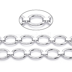 Chaînes à maillons ovales en aluminium&nbsp;CHA-N003-42P