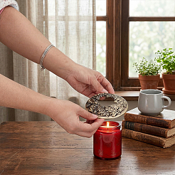 Candele in lega di stile tibetano&nbsp;DIY-WH0622-740AB