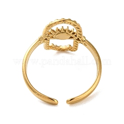 Manschettenringe aus Emaille-Edelstahl 304&nbsp;RJEW-M171-12G