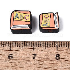 Zurück zur Schule handgemachte Polymer Clay Perlen&nbsp;CLAY-Q253-22A