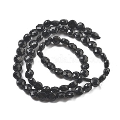 Natürliche schwarze Turmalin Perlen Stränge&nbsp;G-C179-A41-03
