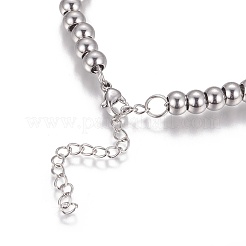 Bracciali a maglie in acciaio inossidabile 304 anti-ossidazione&nbsp;BJEW-I274-43S