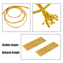 Cordon tressé en nylon pour la création de bijoux tissés et le macramé.&nbsp;NWIR-WH0009-05A