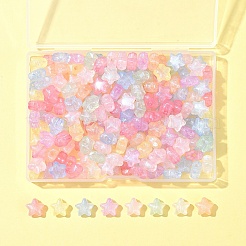 200pcs cuentas de acrílico luminosas&nbsp;MACR-FS0001-78