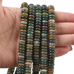 Natur Indien Achat Perlen Stränge&nbsp;G-G329-A05-3x8mm