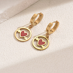 Pendientes de aro de acero inoxidable 201&nbsp;OM1741-3