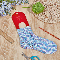 Acryl-Socken-Vorlage&nbsp;OACR-WH0111-104A-02