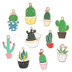 30 pièces 10 styles pendentifs en alliage&nbsp;ENAM-CJ0003-01