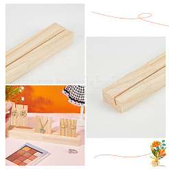 1 set di espositori per orecchini in legno a 1 slot&nbsp;EDIS-DR0001-07A