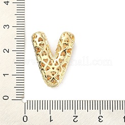 Porte micro ouvrent pendentifs zircone cubique en laiton de placage&nbsp;KK-Q790-01V-G