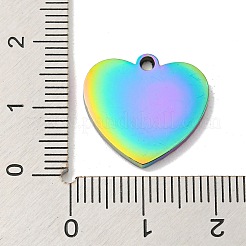 Placcatura ionica (ip) ciondoli in acciaio inossidabile 304&nbsp;STAS-D025-01M-01
