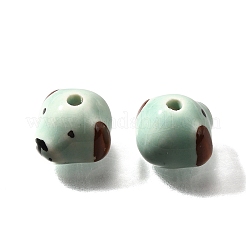 Perles en porcelaine manuelles&nbsp;PORC-S002-07A