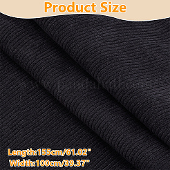 Gestrickter Rippenstoff aus Cord&nbsp;DIY-WH0491-68C