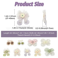 27 stücke 9 arten spitze und ccb stickerei nähen faser&nbsp;DIY-CJ0003-20