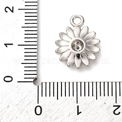 Pendentifs avec zircon cubiques à micro-pavés en laiton&nbsp;KK-I276-03P-01