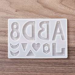 Moules en silicone de qualité alimentaire pendentif diy&nbsp;LS-SIMO-D002-01D