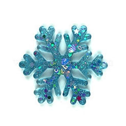 Moldes de silicona para colgantes de copos de nieve&nbsp;X-DIY-K051-26
