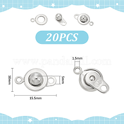 Schnappverschlüsse aus Edelstahl 304&nbsp;STAS-UN0009-06P