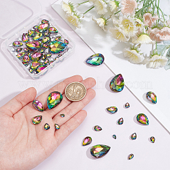 94 cabochon di strass in vetro stile 6 pezzi&nbsp;GLAA-FG0001-15