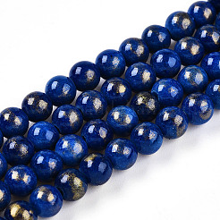 Natur Mashan Jade Perlen Stränge&nbsp;G-A255-A01-02L