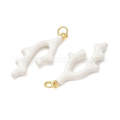 Ciondoli smaltato in ottone&nbsp;KK-CBAD360-14G-04