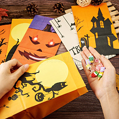 20 Stück 5 Stile Halloween-Süßigkeiten-Papiertüten&nbsp;ABAG-TA0001-39