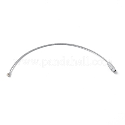 Peinture de cuisson porte-clés en fil de câble en acier inoxydable&nbsp;AJEW-WH0413-15N