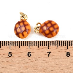 Ciondoli in resina in ottone&nbsp;KK-Z146-10A-G