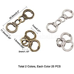 Links collegamenti in lega di stile tibetano&nbsp;TIBEP-PH0005-09
