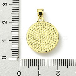 Gestellbeschichtung Messing Pflastern natürliche Muschel Anhänger&nbsp;KK-A204-01B-03G