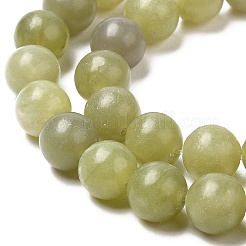 Natürlichen grünen Jade Perlen Stränge&nbsp;G-K340-A02-01