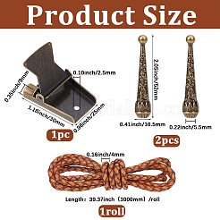 Kit para hacer corbata bolo de flores diy&nbsp;DIY-GF0014-25B