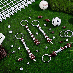 Kits para hacer llaveros de rugby&nbsp;DIY-PH0035-63