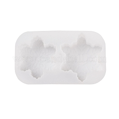 Stampi per candele in silicone fai-da-te a forma di fiocco di neve a tema natalizio&nbsp;SIMO-P010-B01