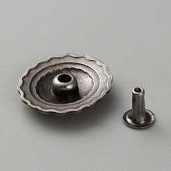 Ziernieten aus Legierung&nbsp;DIY-WH20007-681B