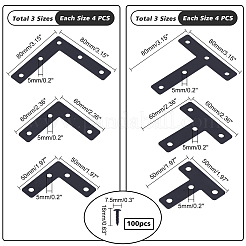 L-förmige und T-förmige Halterung aus Eisen&nbsp;DIY-CA0003-54