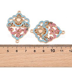 Connettori cabochon in lega smaltata&nbsp;LS-AL-CBA8479-04KCG