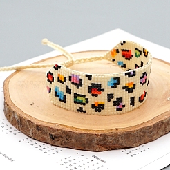 Miyuki Samen geflochtenes Perlenarmband&nbsp;BJEW-P269-36