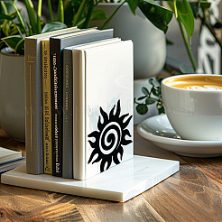 Présentoirs serre-livres en fer antidérapants&nbsp;AJEW-WH0548-059
