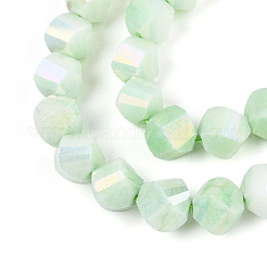 Brins de perles de verre électrolytiques anti-ternissement&nbsp;GLAA-T025-8mm-14E
