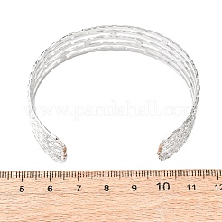 Mehrreihige Armreifen aus 304er Edelstahl für Damen&nbsp;BJEW-B156-01