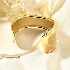 Manschettenarmbänder aus Messing mit Zahnstangenbeschichtung&nbsp;LS-BJEW-A137-02G