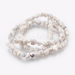 Natur howlite Chips Perlen Stränge&nbsp;G365-34